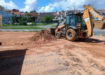 Prefeitura inicia obras de nova praça no Nova Aurora em Poços de Caldas