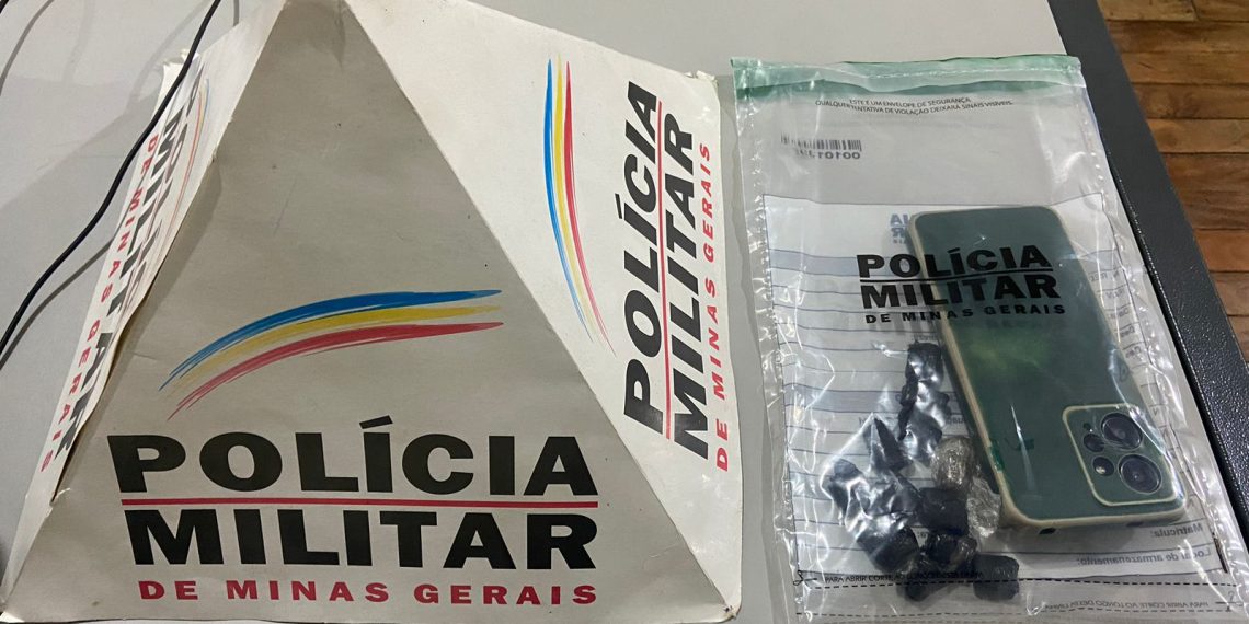 Jovem é preso suspeito de tráfico de drogas em Poços de Caldas