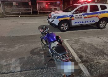 Motocicleta furtada é apreendida em Poços de Caldas