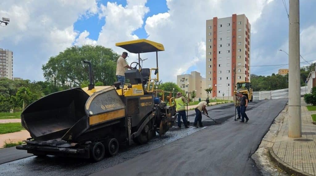 Zonas oeste e leste de Poços têm ruas revitalizadas