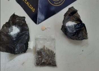 GCM apreende drogas no centro de Poços de Caldas