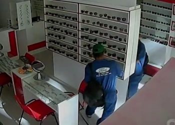 PM prende um dos autores do furto à ótica no centro de Poços de Caldas