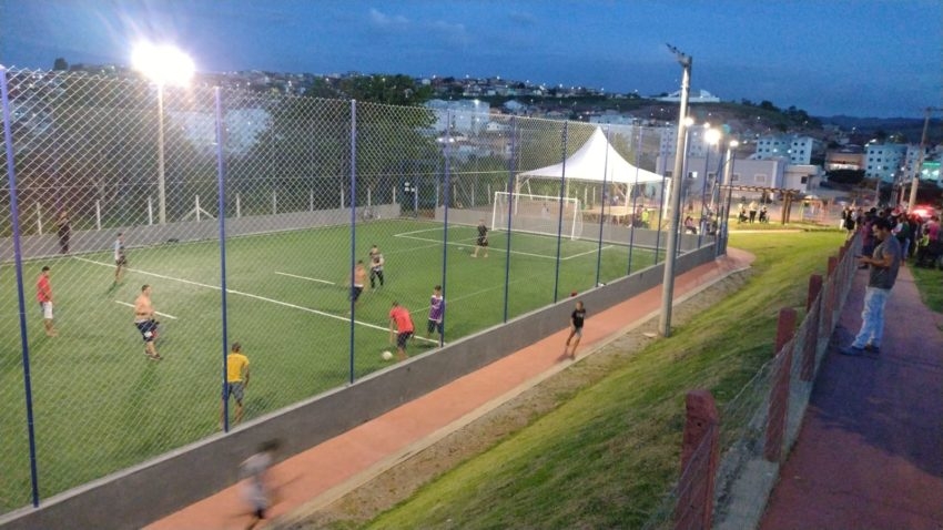 Nova área de lazer é inaugurada na Zona Sul de Poços de Caldas