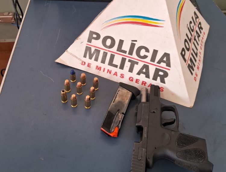 PM prende homem armado com pistola em galeria comercial de Poços de Caldas