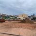 Obras de praça no Nova Aurora seguem em andamento em Poços de Caldas