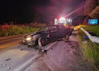 Acidente em rodovia de Poços de Caldas deixa três vítimas, incluindo uma criança