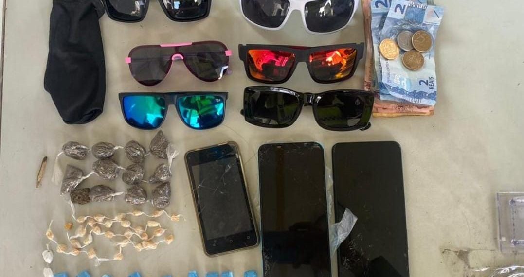 PM prende suspeito de tráfico no centro de Poços de Caldas