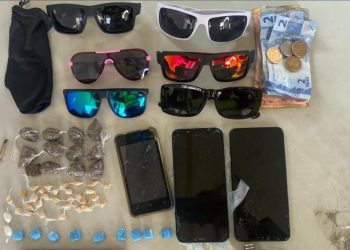 PM prende suspeito de tráfico no centro de Poços de Caldas