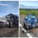 Idoso morre após carros baterem de frente na MGC-491