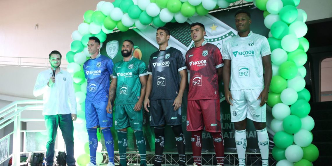 Caldense lança uniformes oficiais 2024 com design de armadura