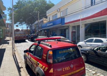 Princípio de incêndio atinge agência bancária no Sul de Minas