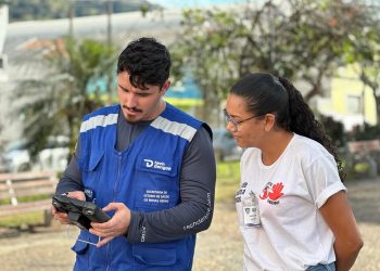 Saúde usa drone para mapear focos de proliferação do Aedes Aegypti em Caldas