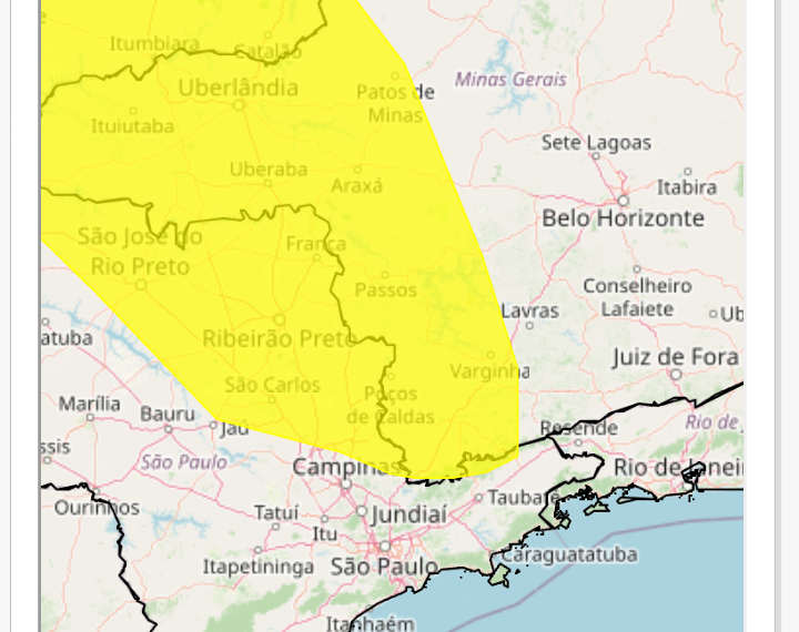 INMET alerta sobre baixa umidade em Poços