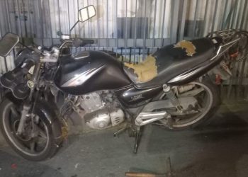 Suspeito é preso em flagrante desmanchando motocicleta furtada em Poços de Caldas
