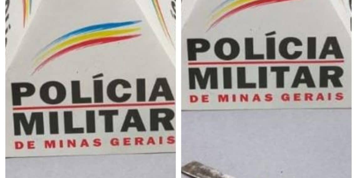 Dupla é presa com faca e estilete no centro de Poços de Caldas