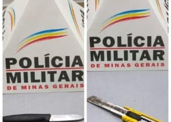 Dupla é presa com faca e estilete no centro de Poços de Caldas