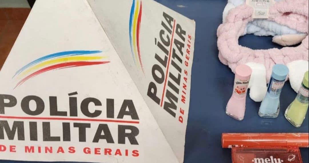 Adolescentes furtam produtos de beleza em Poços e são flagradas por câmeras de segurança