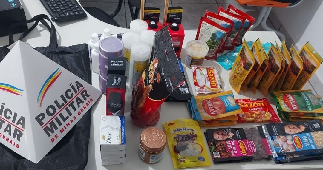 Homem é preso por tentativa de furto em supermercado de Andradas