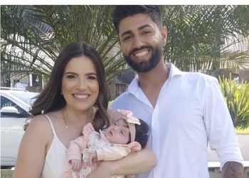 Com filha internada, recém-casados fazem sessão de fotos na Santa Casa de Poços de Caldas