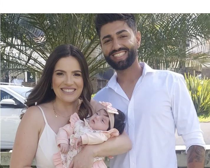 Com filha internada, recém-casados fazem sessão de fotos na Santa Casa de Poços de Caldas