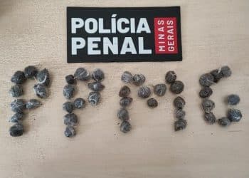 Drogas são arremessadas para dentro do presídio de Poços de Caldas