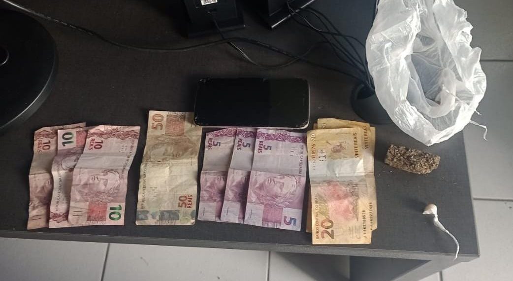 Polícia Militar apreende autor de tráfico de drogas em Poços de Caldas