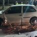 Motoristas colidem em trevo na zona sul de Poços de Caldas