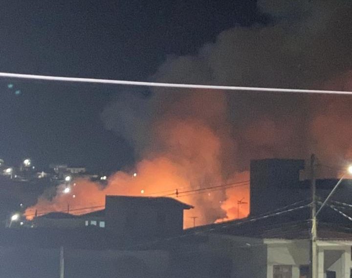 Incêndio destrói três hectares de vegetação em Andradas