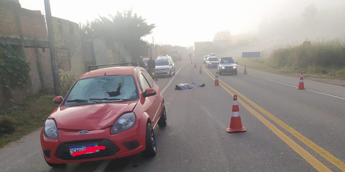 Homem morre atropelado em estrada do Sul de Minas