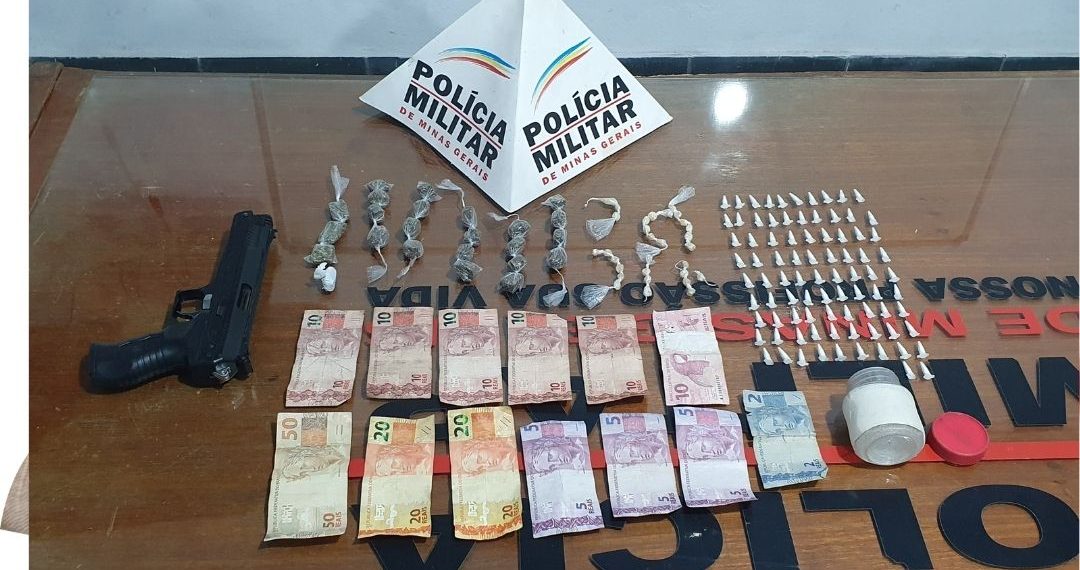 PM prende quatro indivíduos e grande quantidade de drogas em operação em Machado
