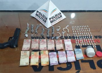 PM prende quatro indivíduos e grande quantidade de drogas em operação em Machado
