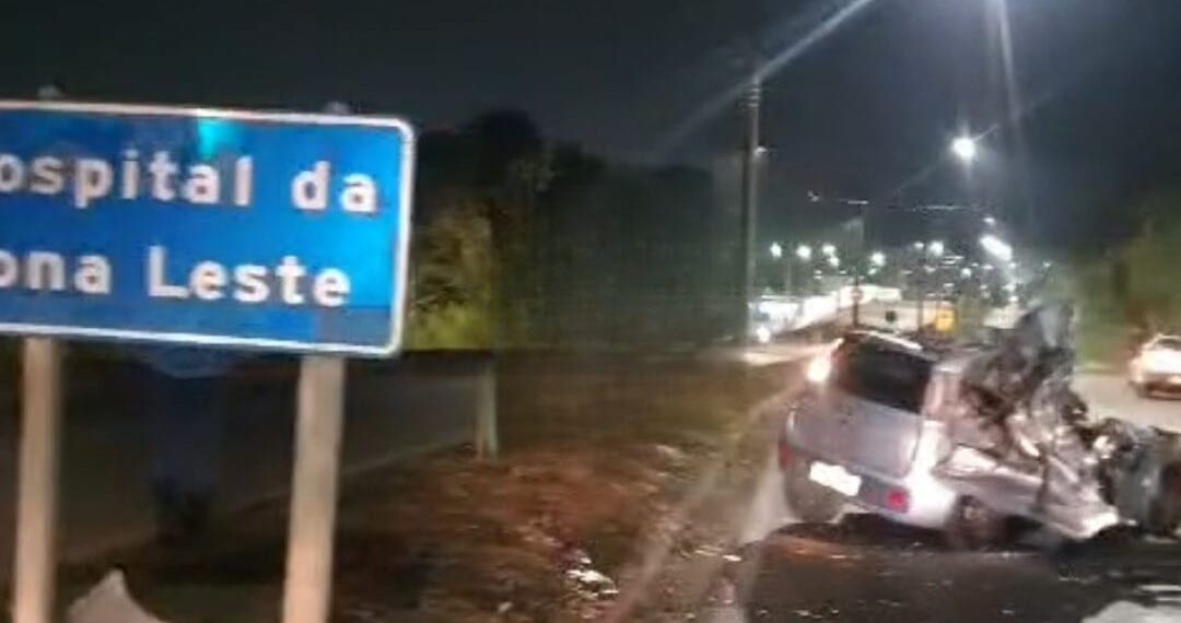 Acidente gravíssimo na zona leste de Poços de Caldas deixa vítima fatal