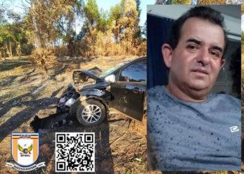 Morre terceira vítima de acidente entre carro e moto na MG-179