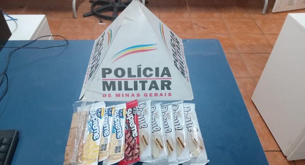 Homem é preso em Poços de Caldas após furtar chocolates na Zona Sul