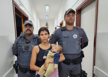 Policiais militares salvam bebê que havia engasgado em São José do Rio Pardo