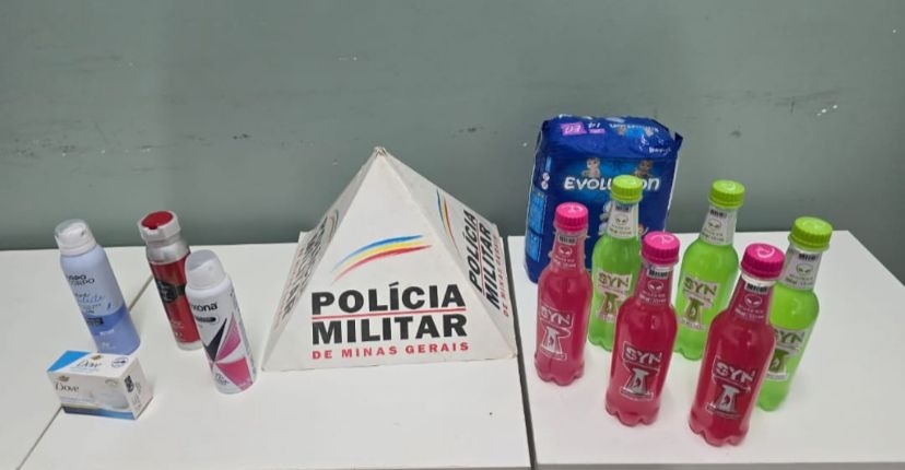 Funcionário furta bebidas e produtos de higiene de supermercado da Zona Oeste de Poços