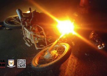 Carro e moto colidem em rodovia e motociclista fica em estado grave