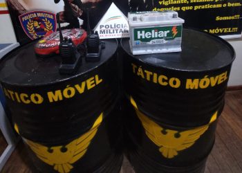 Polícia Militar recupera produtos furtados em operação contra tráfico em Poços