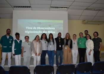 Hospital Unimed Poços de Caldas promove higienização eficaz das mãos com Time de Observadores