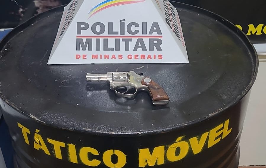 Arma de fogo é apreendida após briga em Poços de Caldas