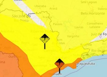 Alertas de baixa umidade e queda de temperatura são emitidos para Poços