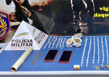 Operação da PM no São José prende dois suspeitos de tráfico em Poços 