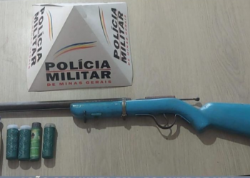 Operação conjunta entre Polícia Militar e Polícia Civil apreende arma em Cabo Verde
