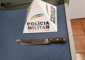 Homem armado com faca é preso pela PM em Poços de Caldas