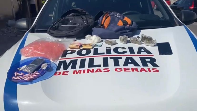 Adolescente é apreendido por tráfico de drogas em Poços de Caldas