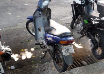 Demutran apreende moto com placa adulterada em Poços de Caldas