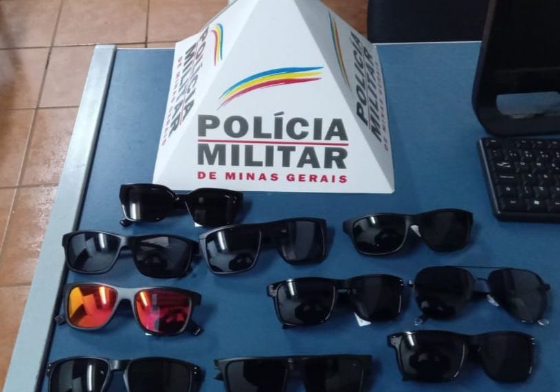 Jovem é preso após furtar 10 óculos de ótica em Poços de Caldas