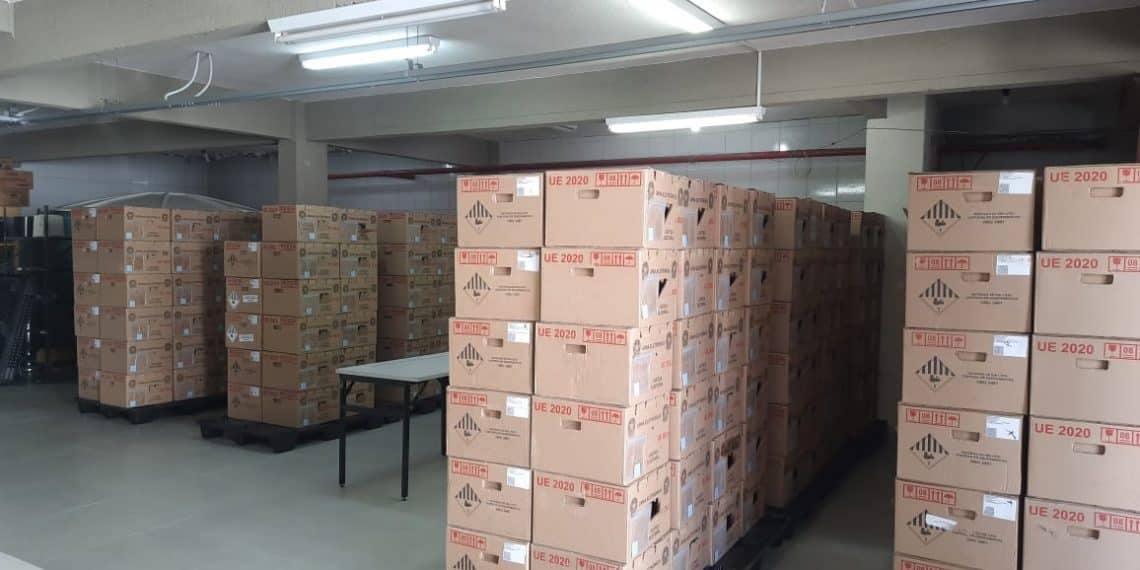 Urnas chegam ao Cartório de Poços de Caldas