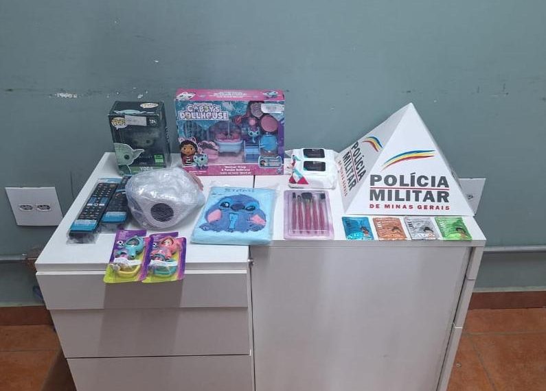 Mulher é presa depois de furtar 3 lojas no centro de Poços de Caldas