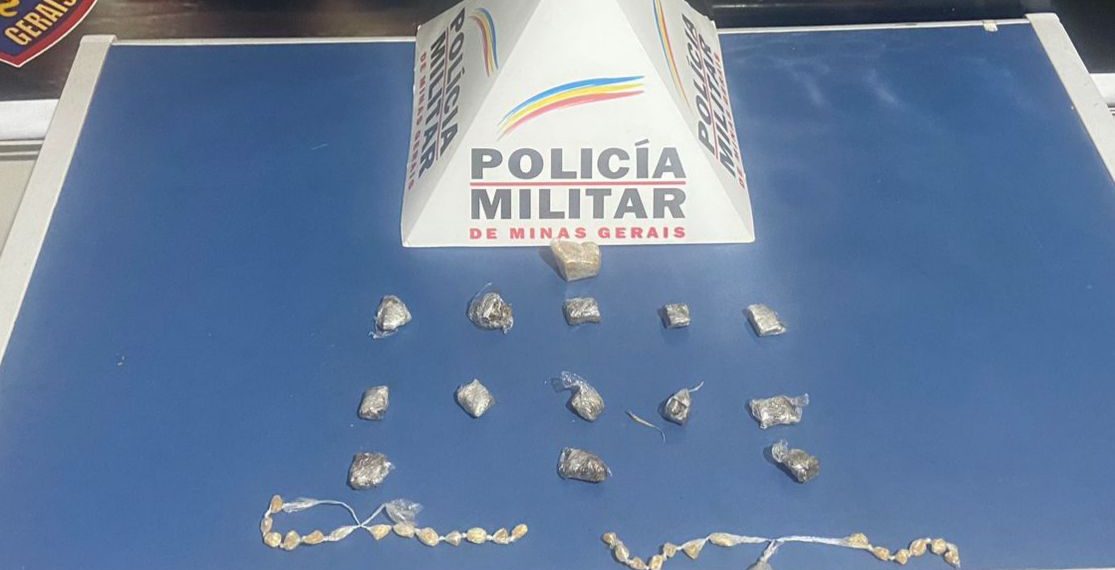 Adolescente aprendido por tráfico de drogas em Poços de Caldas